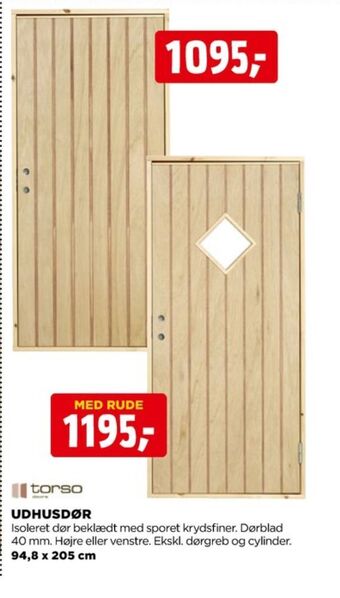 jem & fix Torso dør tilbud