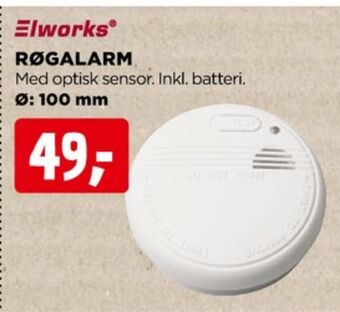 jem & fix Elworks røgalarm tilbud