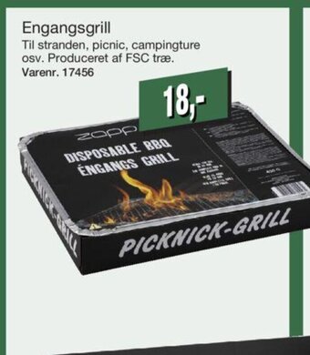 Harald Nyborg Engangsgrill tilbud
