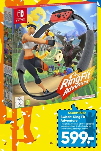 Switch : ring fit adventure