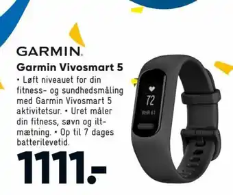 Bilka GARMIN garmin vivosmart 5 tilbud
