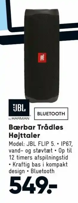 Bilka UBL bærbar trådløs højttaler tilbud