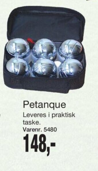 Harald Nyborg Petanque tilbud