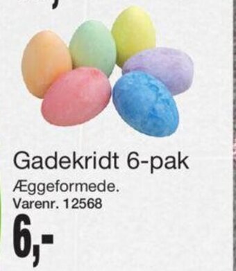Harald Nyborg Gadekridt 6-Pak tilbud
