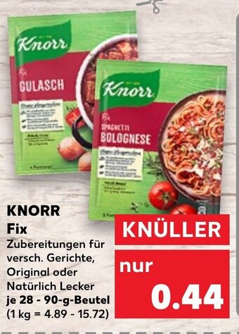 Kaufland DE Knorr Fix tilbud