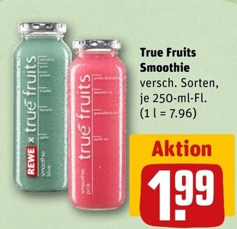 REWE DE True fruits smoothie tilbud