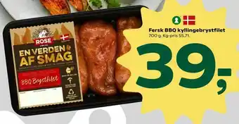 Coop 365 Fersk BBQ kyllingebrystfilet tilbud