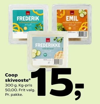 Coop 365 Coop skiveoste tilbud
