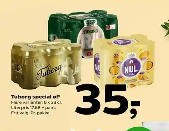 Tuborg special øl