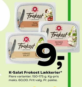 K-Salat Frokost Lækkerier