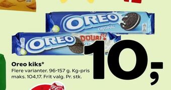 Coop 365 Oreo kiks tilbud
