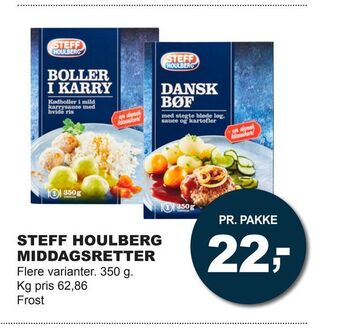 Let-Køb Steff houlberg middagsretter tilbud