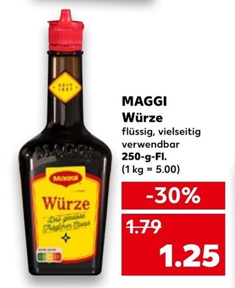 Kaufland DE MAGGI würze tilbud
