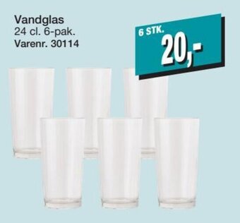 Harald Nyborg Vandglas tilbud