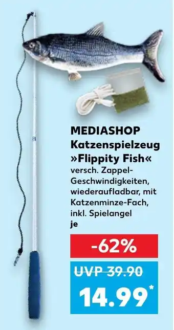 MEDIASHOP katzenspielzeug flippity fish