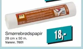 Smorrebrodspapir