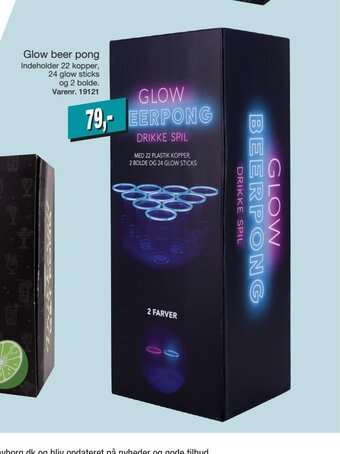 Harald Nyborg Glow beer pong tilbud