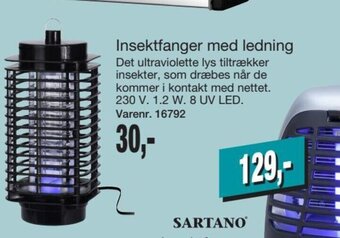 Harald Nyborg Insektfanger med ledning tilbud