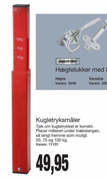 Harald Nyborg Kugletryksmåler tilbud
