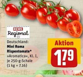 REWE DE Mini Roma Rispentomaten tilbud