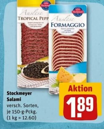 REWE Stockmeyer Salami tilbud