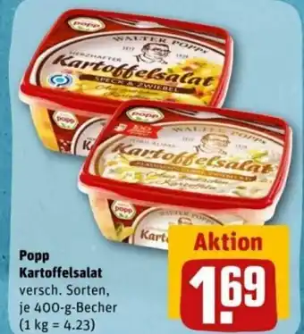 REWE DE Popp Kartoffelsalat tilbud