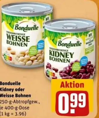 Bonduelle Kidney oder Weisse Bohnen