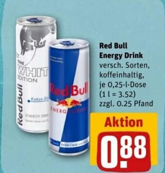 REWE DE Red Bull Energy Drink tilbud