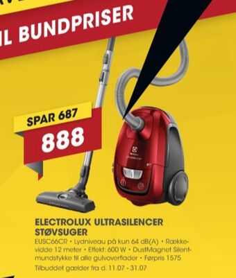 Punkt1 Electrolux støvsuger tilbud