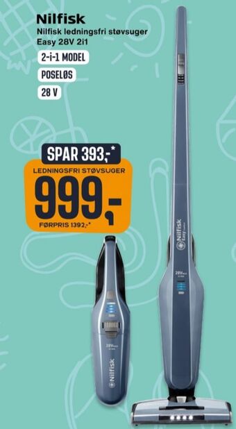Skousen Nilfisk støvsuger tilbud