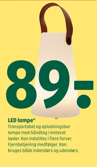Coop 365 LED lampe tilbud