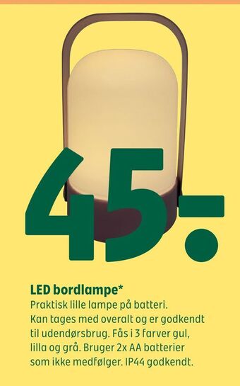 Coop 365 LED bordlampe tilbud