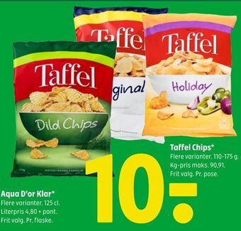 Coop 365 Taffel Chips tilbud