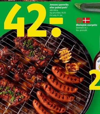Coop 365 Jensens spareribs eller pulled pork tilbud