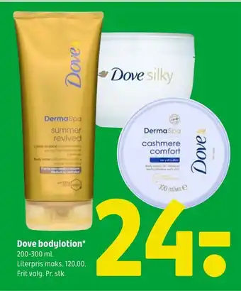 Dove bodylotion