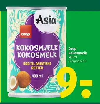 Coop 365 Coop kokosmælk tilbud