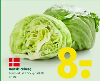 Coop 365 Dansk iceberg tilbud