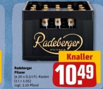 REWE DE Radeberger Pilsner tilbud