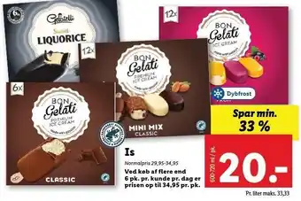 Lidl Bon Gelati is tilbud