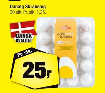Calle Danæg Skrabeæg tilbud