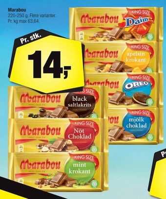 Calle Marabou tilbud