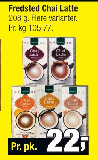 Fredsted Chai Latte
