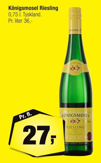 Calle Königsmosel Riesling tilbud