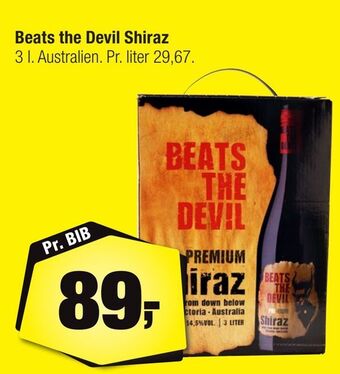 Beats the Devil Shiraz