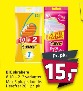 BIC skrabere