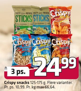 Fleggaard Crispy snacks tilbud