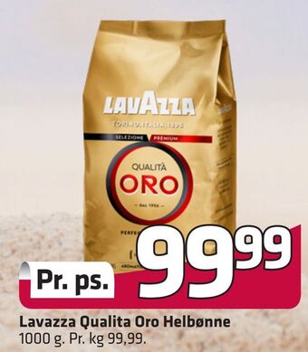 Fleggaard Lavazza Qualita Oro Helbønne tilbud