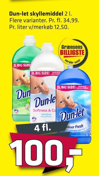 Fleggaard Dun-let skyllemiddel tilbud