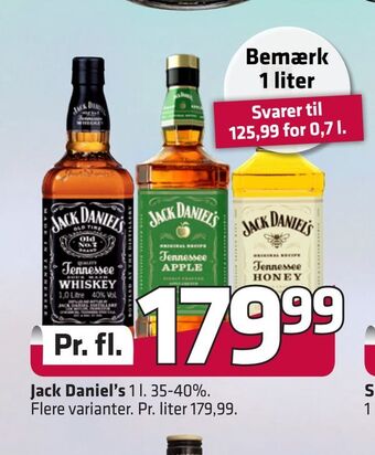 Fleggaard Jack Daniel's tilbud
