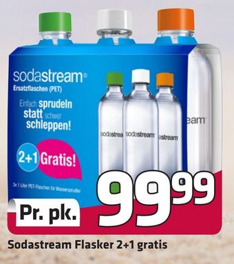 Sodastream Flasker 2+1 gratis